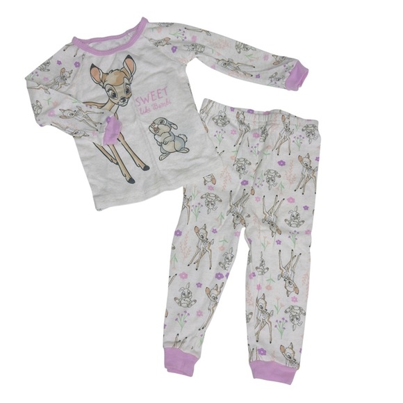 Disney Baby Bambi & Thumper Pajama Set 18M | Toddler Sleepwear - Picture 1 of 6